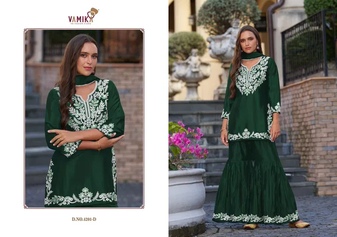 Anamika Vol 1 By Vamika Chinon Readymade Suits Suppliers In India